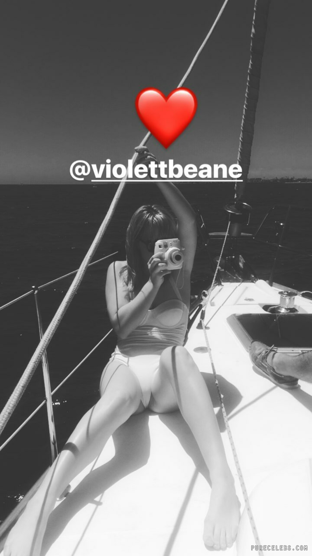 Violett beane tits
