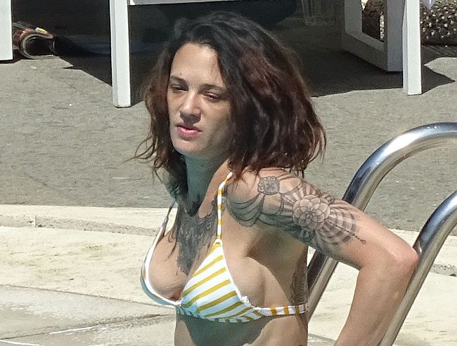 Asia argento breasts