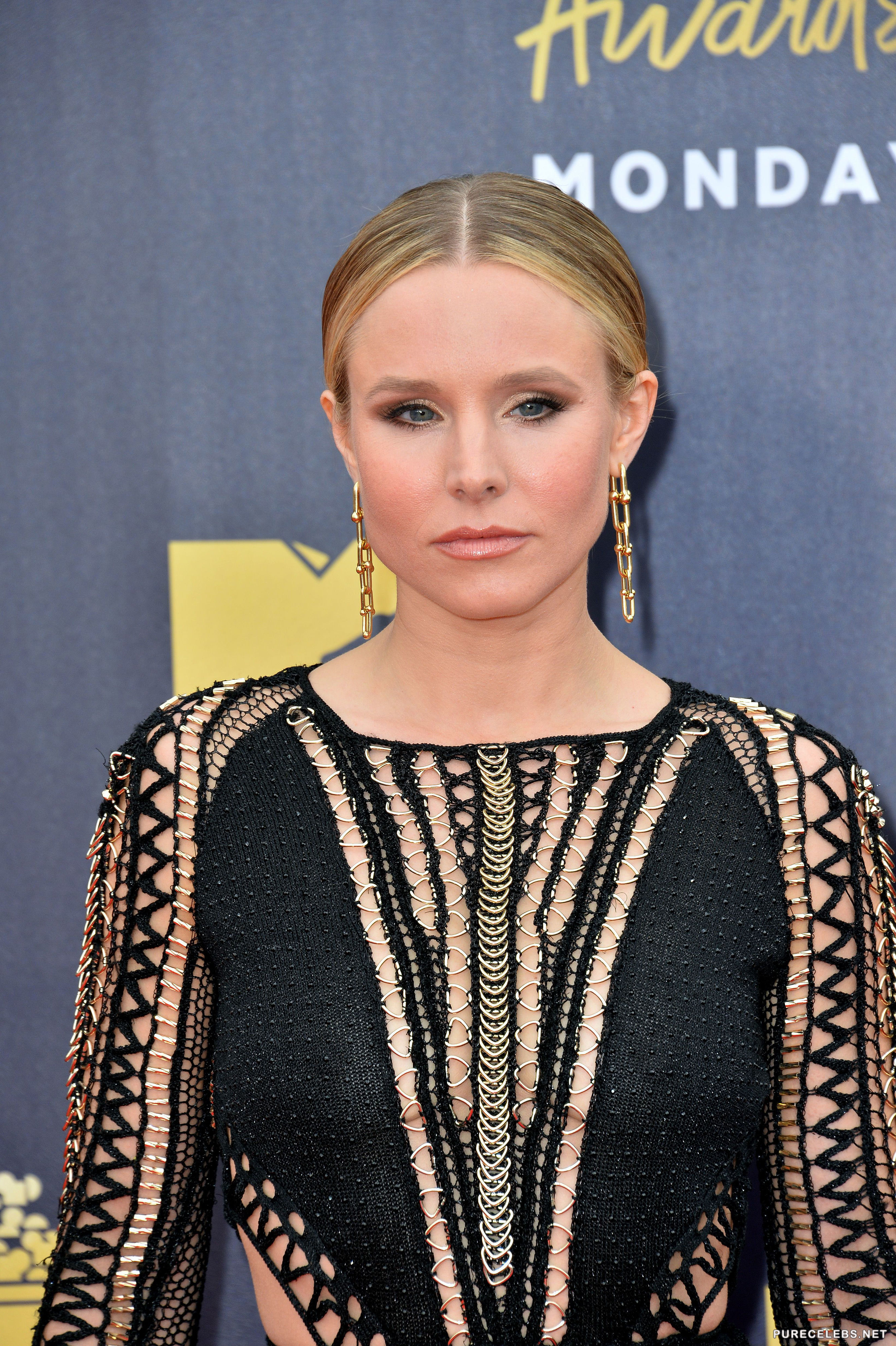 Kristen Bell Posing In See Through For Paparazzi - NuCelebs.com from nucele...