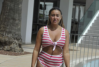 Leaked big brothers star ellie young see through wet swimsuit