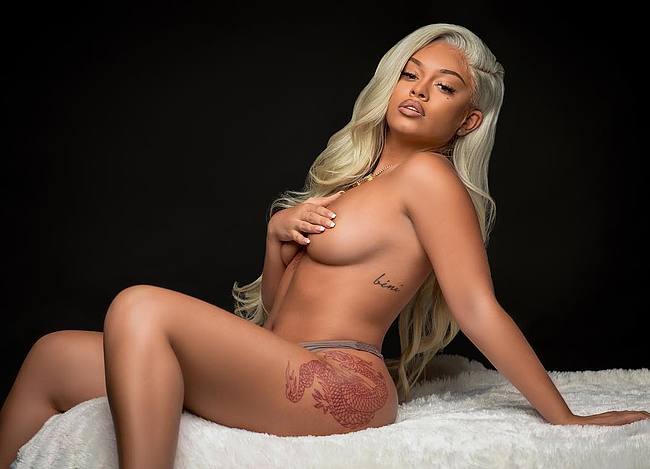Miss Mulatto Topless And See Through Photos