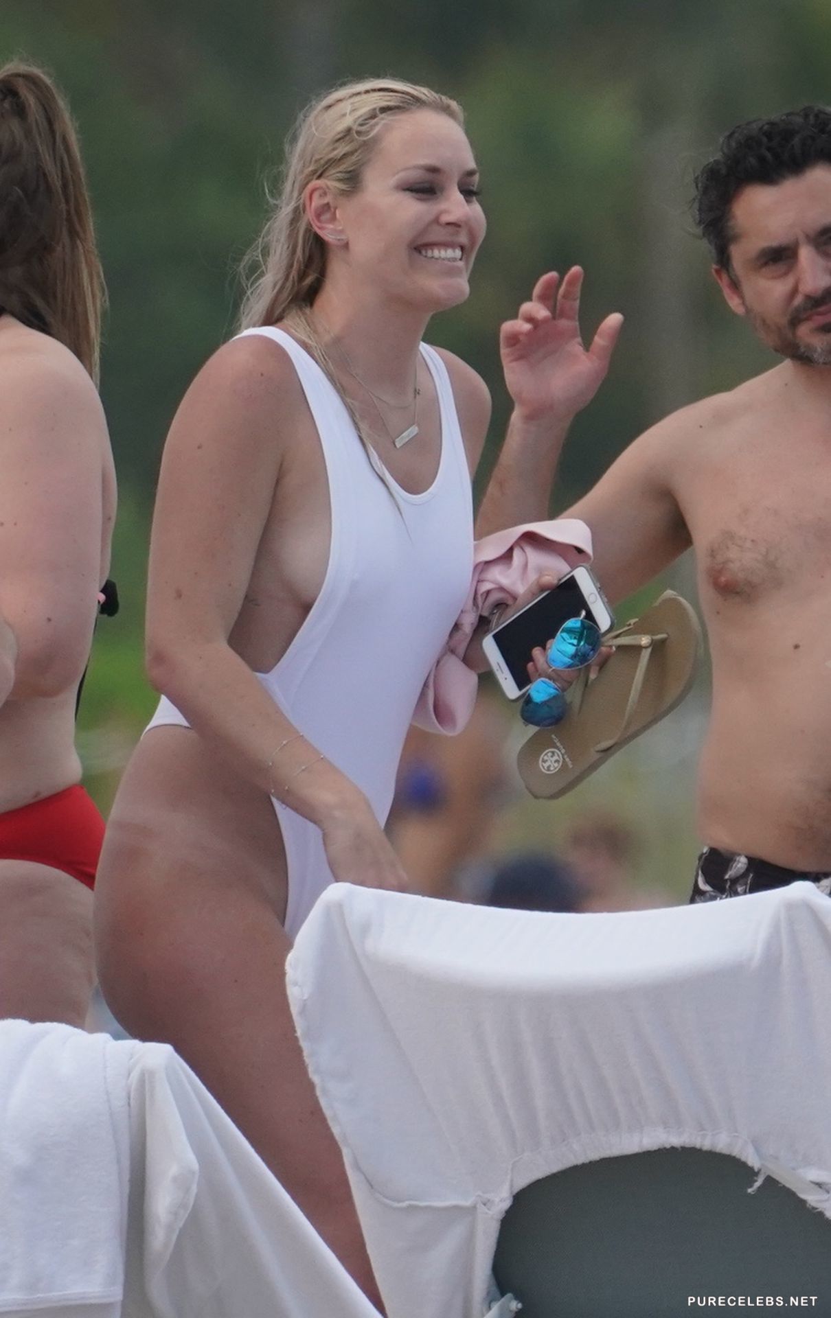 Lindsey Vonn See Through And Thong Swimsuit Shots - NuCelebs.com