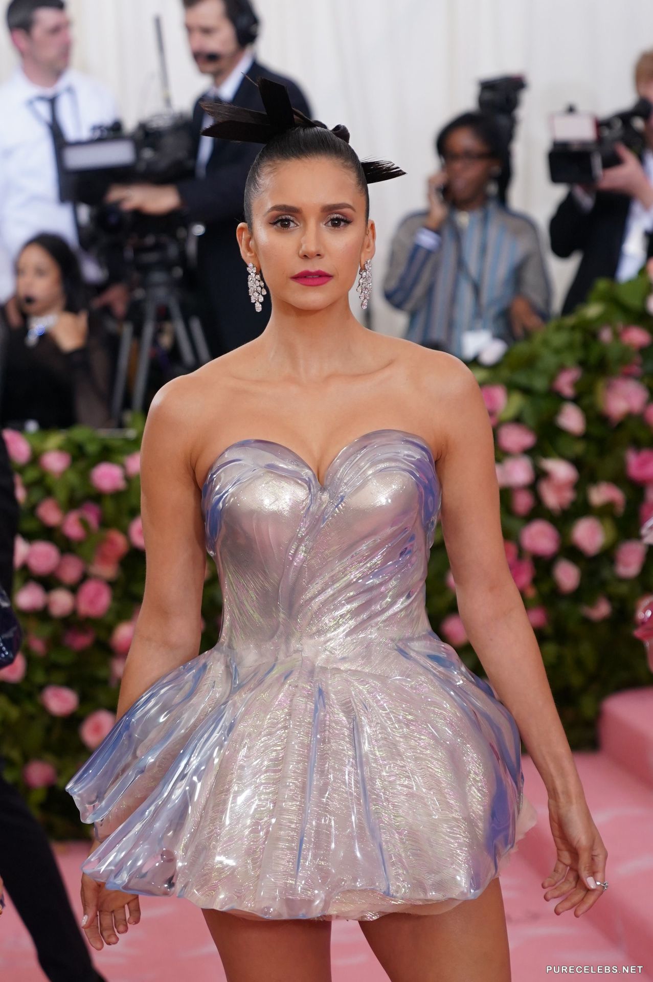Nina Dobrev Looks Sexy In Cosplay Costume At The 2019 Met Gala In New