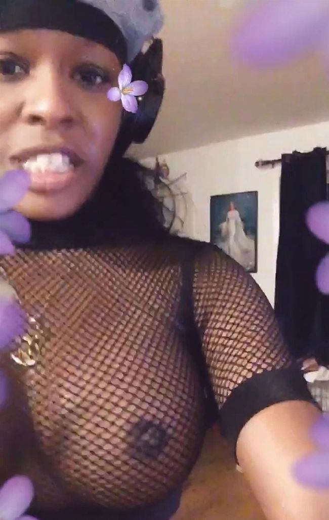 Azealia Banks See Through Sexy Selfie Video - NuCelebs.com.