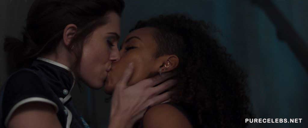 Famous actresses Allison Williams and Logan Browning will inflame your imag...