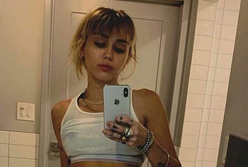 Miley Cyrus takes naked selfies to new level as she strips 