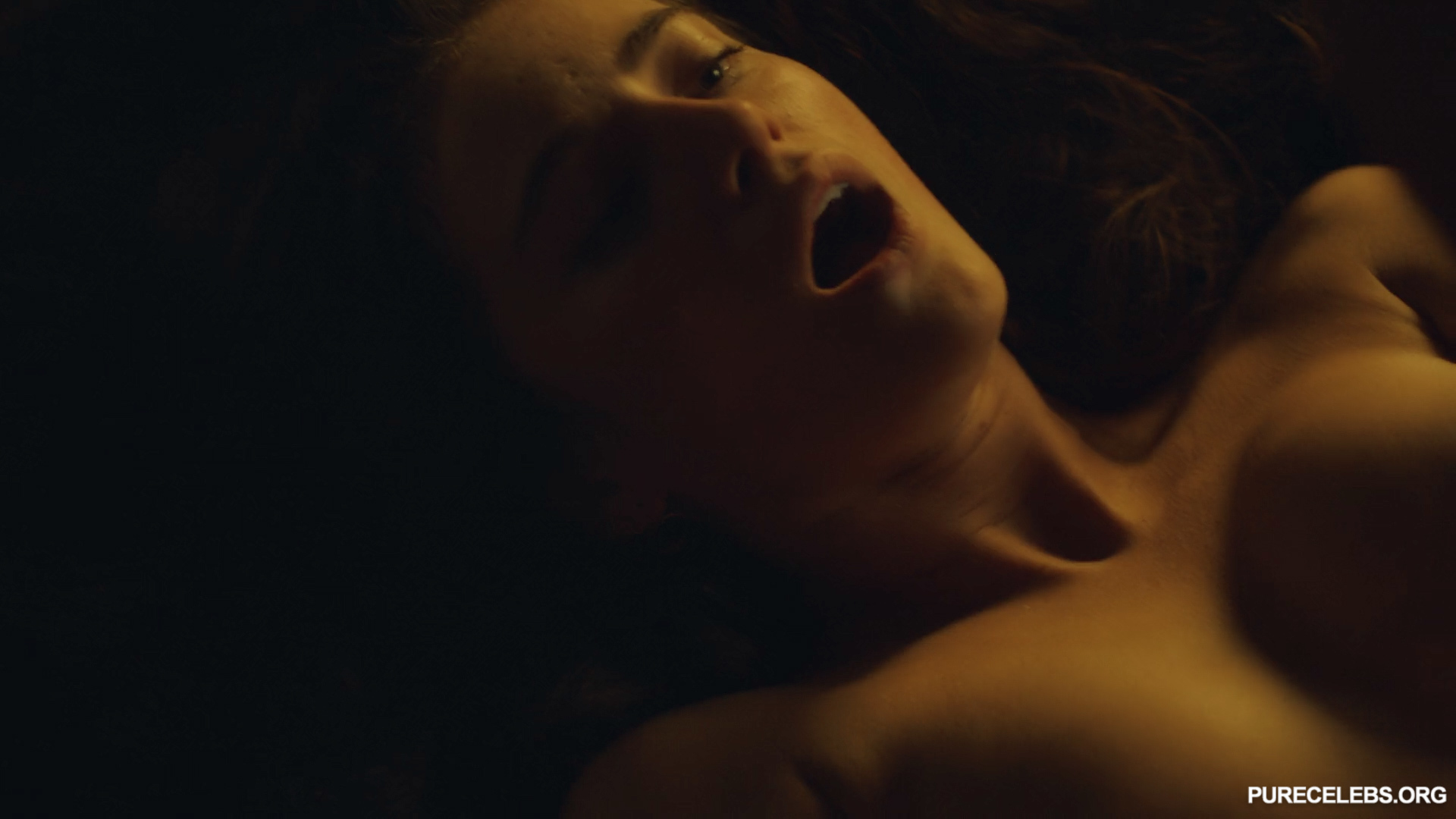 British actress Millie Brady starred in nude and sex scenes in the series T...