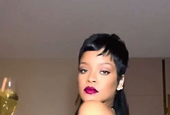 Rihanna seethrough