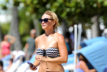 Miranda Lambert sexy bikini beach