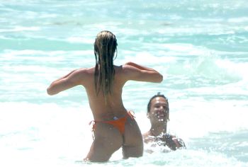 Candice Swanepoel ass bikini