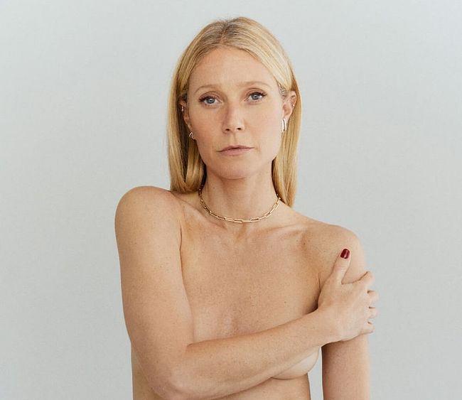 Gwyneth Paltrow Topless & Wet Bikini Photoshoots 2021