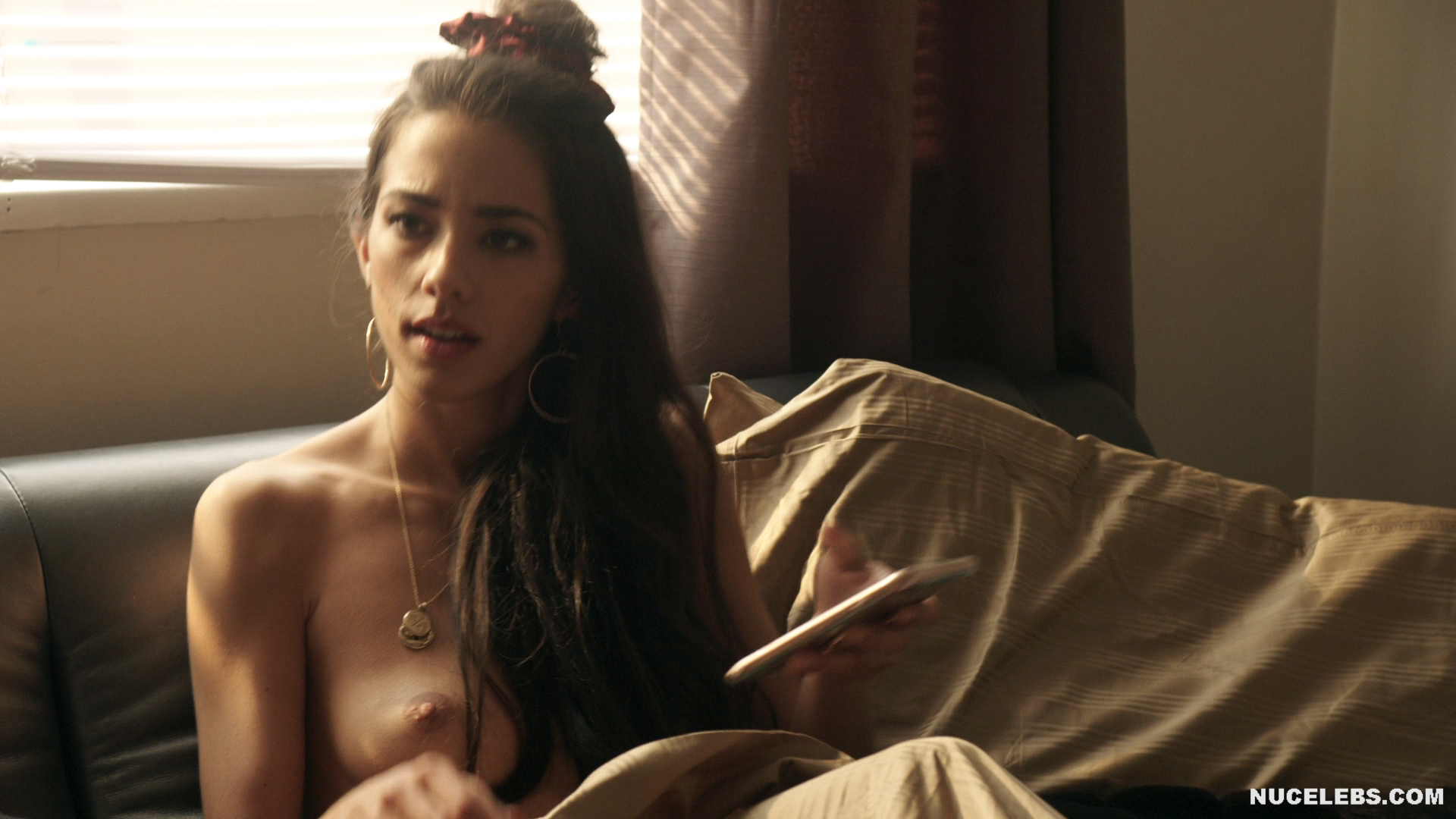 The adorable Seychelle Gabriel played completely nude there in a hot sex sc...