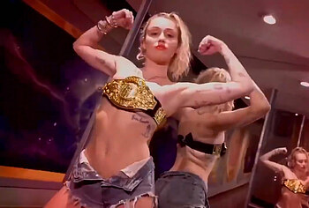 Miley Cyrus sexy video