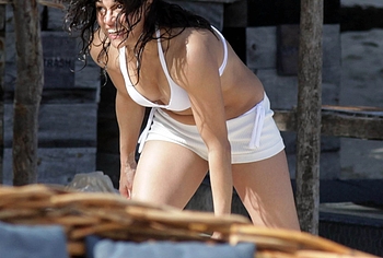 Michelle Rodriguez nipslips