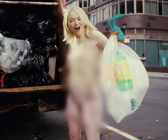 Emma Stone Absolutely Nude Video (censored)
