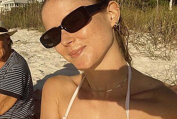 Erin Moriarty bikini selfie