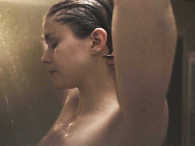 Erin Moriarty Nude Shower And Erotic Scenes