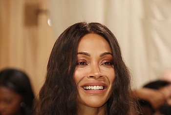 Zoe Saldana see through