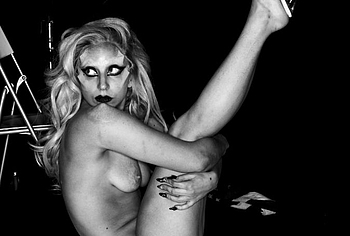 Lady Gaga naked