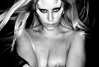 Lady Gaga nipples