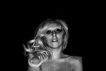 Lady Gaga topless