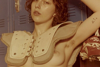 King Princess bare tits