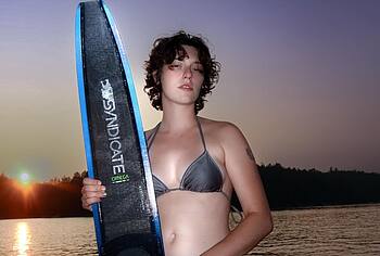 King Princess sexy bikini