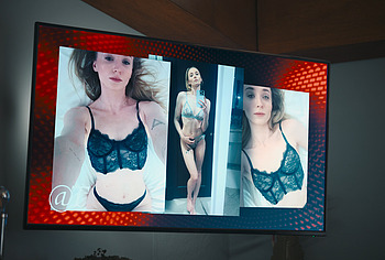 Sophie Turner lingerie