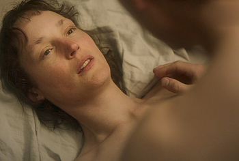 Vicky Krieps naked in Went Up the Hill