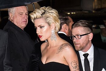 Halsey panties upskirt