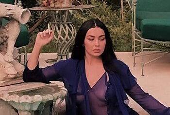 Charli XCX see through moment