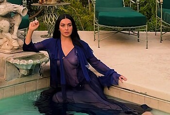 Charli XCX see through moment