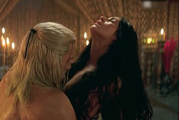 Anya Chalotra nude in The Witcher