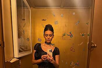 Nina Dobrev topless and sexy