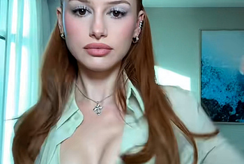 Madelaine Petsch oops lingerie pics