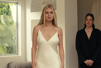 Justine Lupe See Through and Bikini