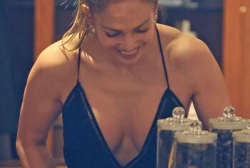Jennifer Lopez Nipple Slip And Bare Breast Photos
