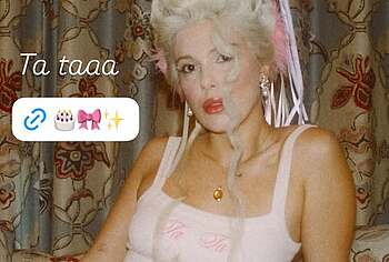 Millie Bobby Brown Looks Hot In Silk Retro Lingerie