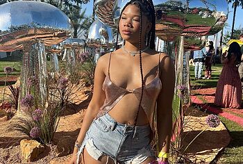 Storm Reid Nip Slip And See Through Pics
