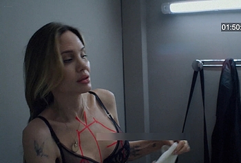 Angelina Jolie Nude Sex Scenes in Couture
