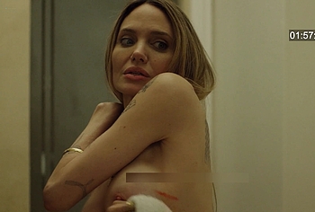 Angelina Jolie naked