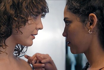 Shamilla Miller Nina Erasmus Nude Lesbian Scenes in Dinner to Die For