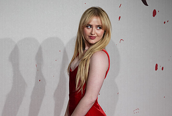 Kathryn Newton nipple slip moment