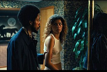 Zendaya Pokies And Emma Kotos Nude in Euphoria