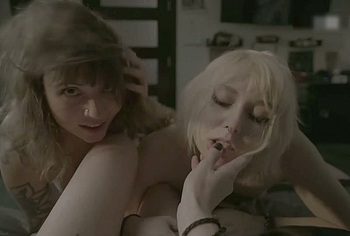 Taylor Momsen Nude And Lesbian Scenes in When I Wake Up