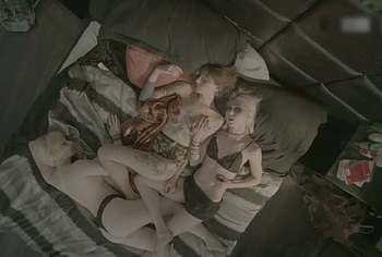 Taylor Momsen Nude And Lesbian Scenes in When I Wake Up