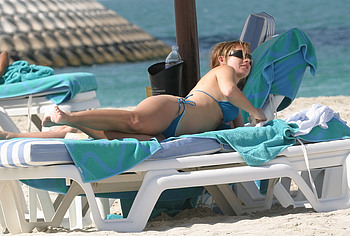 Louise Redknapp nude and lingerie pics