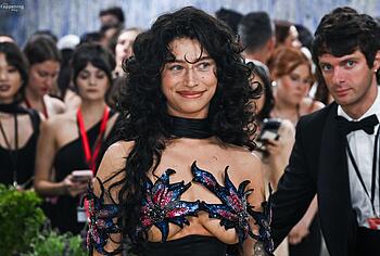 Odessa Azion Paparazzi Underboob Braless Photos