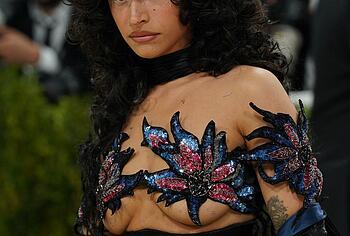 Odessa Azion Paparazzi Underboob Braless Photos
