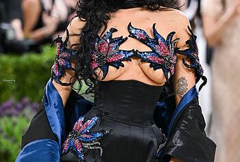 Odessa Azion Paparazzi Underboob Braless Photos